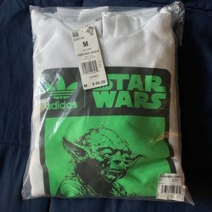 Adidas x Star Wars Yoda Box Logo Hoodie